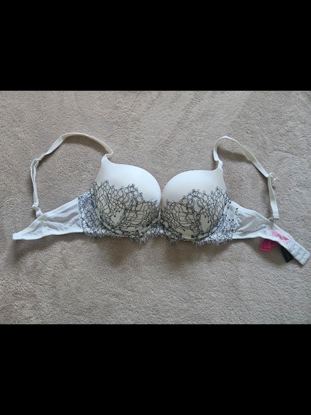 La SENZA White Push-Up Bra